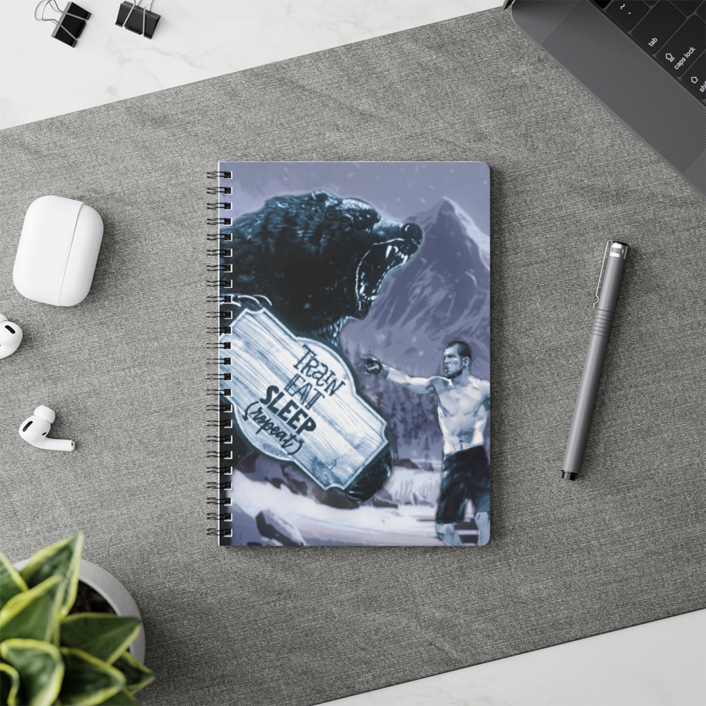 Train Eat Sleep Repeat Notebook