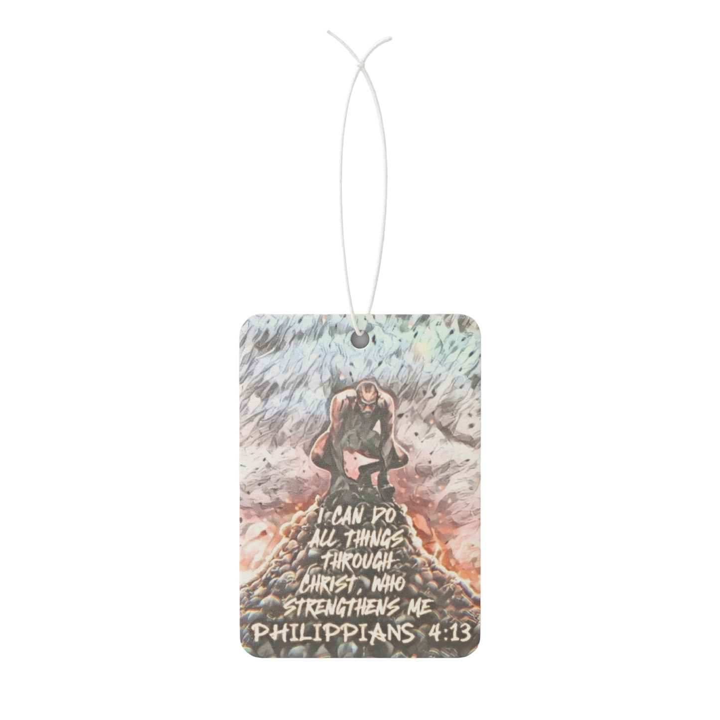 Philippians 4:13 Car Air Freshener