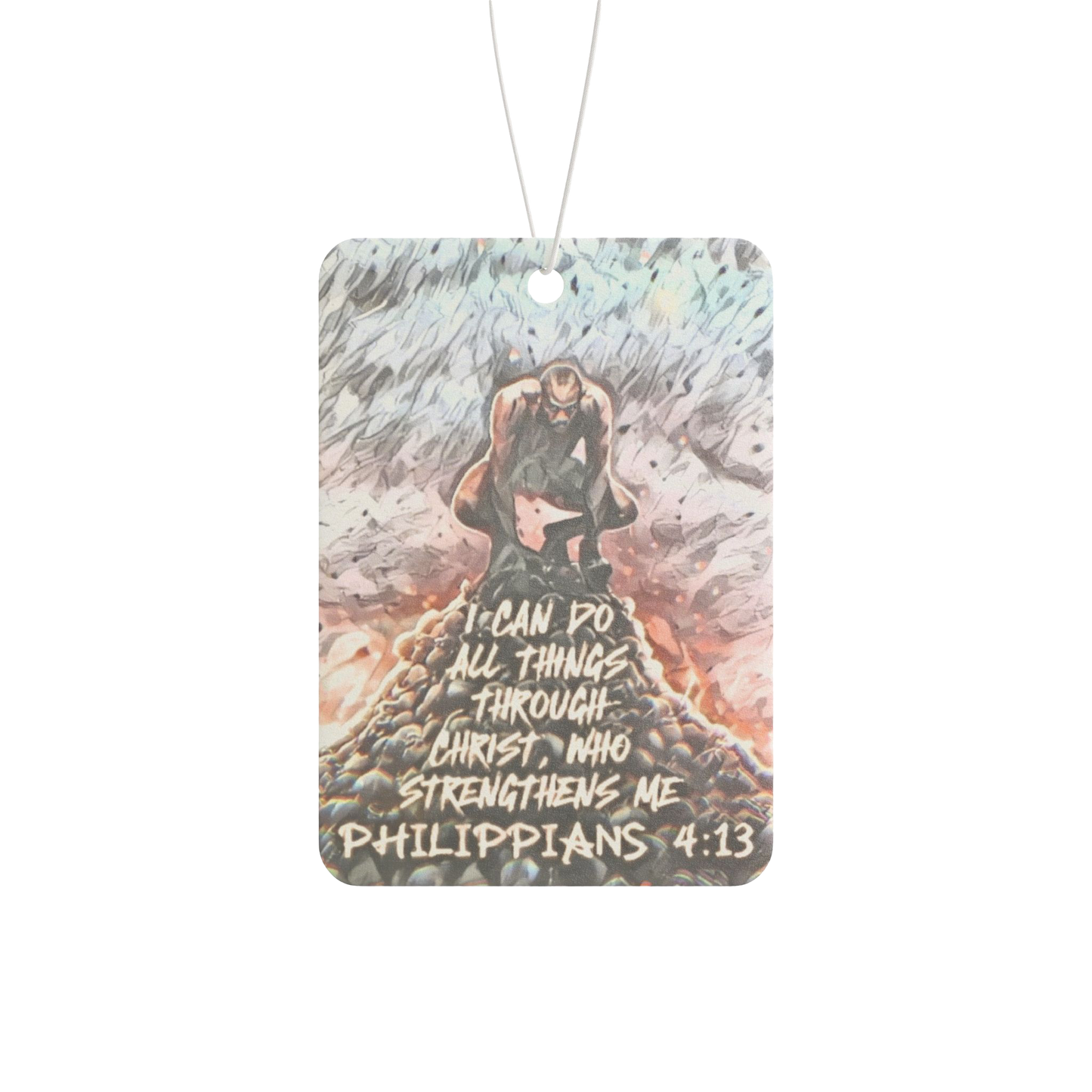 Philippians 4:13 Car Air Freshener