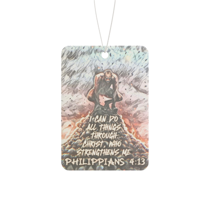 Philippians 4:13 Car Air Freshener