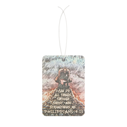 Philippians 4:13 Car Air Freshener
